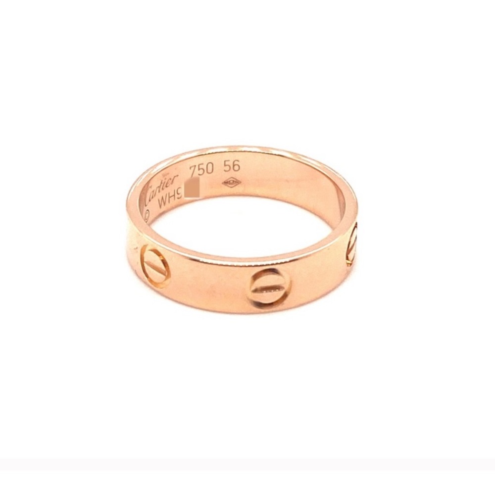 ISO Cartier Mini Rose gold LOVE ring